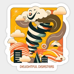 Delightful Disaster - Tornado Sticker